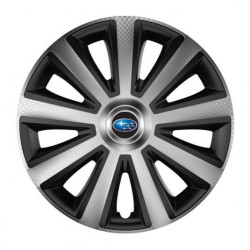Халки за Subaru 16 Aviator carbon silver&black
