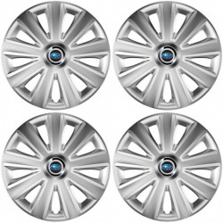 Капачки за Subaru 16 Aviator carbon RC 16 silver