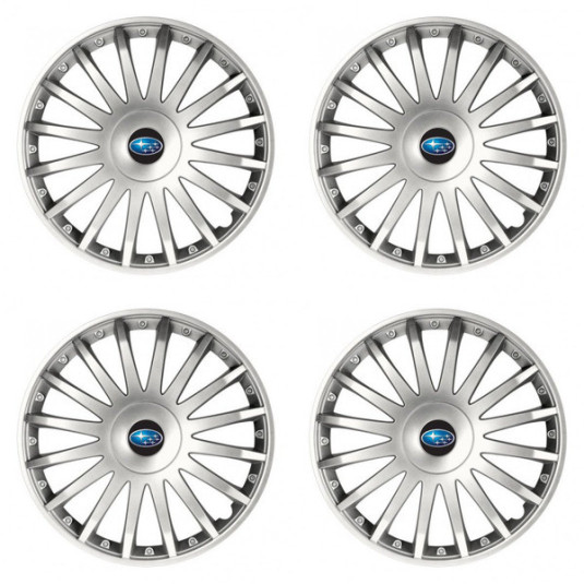 Тасове за Subaru 16 CRYSTAL silver