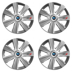 Капаци за Subaru 16 GTX CARBON silver