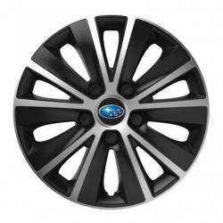 Капачки за Subaru 16 RAPIDE сребристо и черно