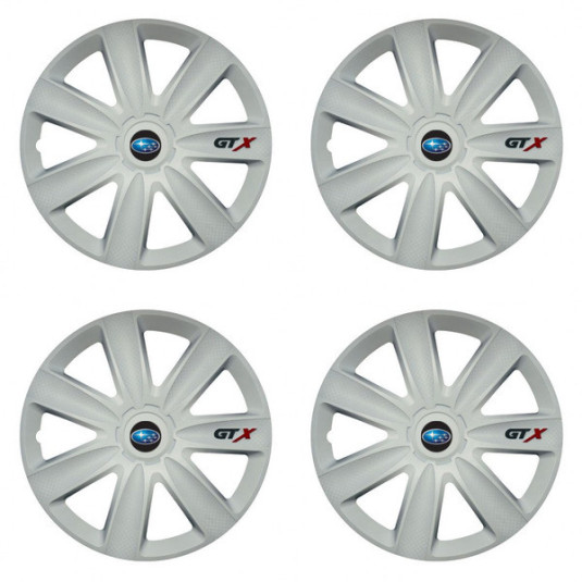 Капаци за Subaru 17 GTX carbon white