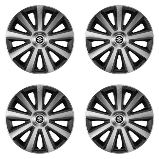 Капачки за Suzuki 14 Aviator carbon silver&black