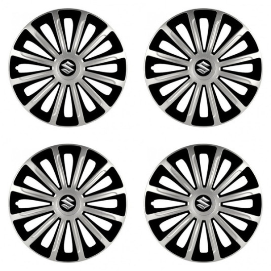 Колпачки за Suzuki 15 TREND silver and black