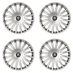 Капаци за Suzuki 15 CRYSTAL сребристи
