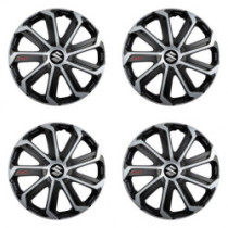 Капачки за Suzuki 16 Evo black&silver