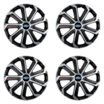 Капаци за Ford 14 Evo black&silver