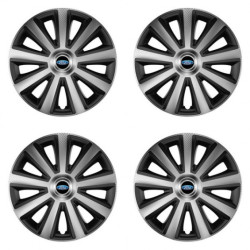Капачки за Ford 14 Aviator carbon silver&black