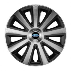 Капачки за Ford 14 Aviator carbon silver&black