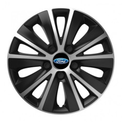 Капаци за Ford 15 RAPIDE сребърни и черни