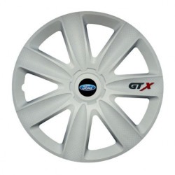 Джантни капаци Ford 16 GTX carbon white