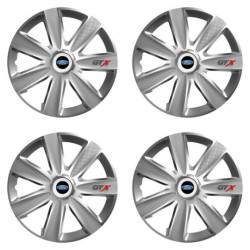 Капачки за Ford 16 GTX CARBON silver