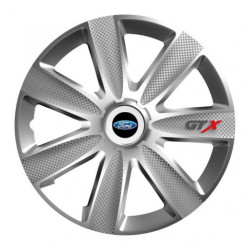 Капачки за Ford 16 GTX CARBON silver