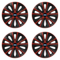 Тапи за Ford 16 RAPIDE red and black