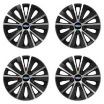Капачки за гуми за Ford 16 RAPIDE silver and black