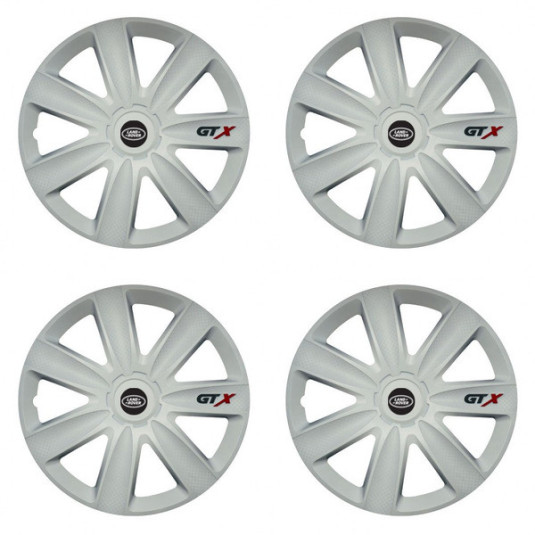 Капачки за Land Rover 15 GTX carbon white
