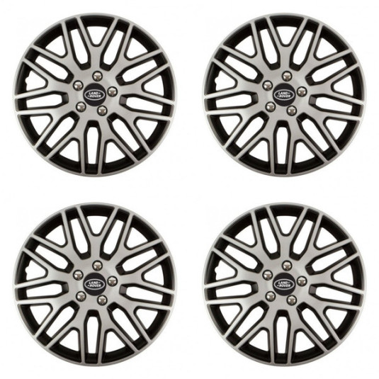 Капаци на колелата за Land Rover 15 Dakar NC silver and black