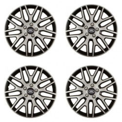 Капаци на колелата за Land Rover 15 Dakar NC silver and black