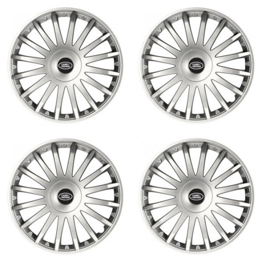 Колпаци за Land Rover 15 CRYSTAL silver