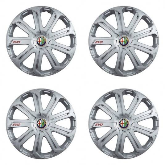 Капаци за Alfa Romeo 14 Evo silver