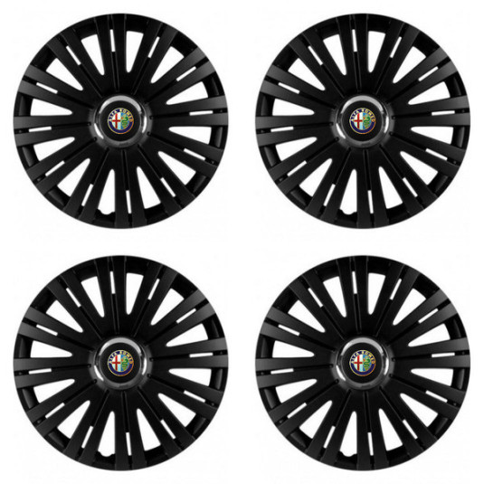 Капачки за Alfa Romeo 14 ACTIVE RC BLACK