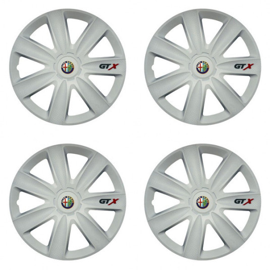 Капаци за Alfa Romeo 15 GTX carbon white