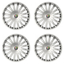 Капачки за Alfa Romeo 15 CRYSTAL silver