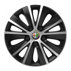 Тапи за Alfa Romeo 15 RAPIDE сребърни и черни