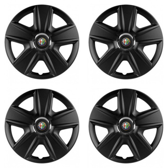 Капачки за Alfa Romeo 15 ESPRIT RC BLACK