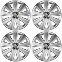 Капачки за Alfa Romeo 16 Aviator carbon RC 16 silver
