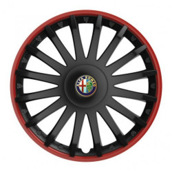 Капачки за Alfa Romeo 16 CRYSTAL RO black