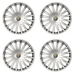 Капаци за Alfa Romeo 16 CRYSTAL silver