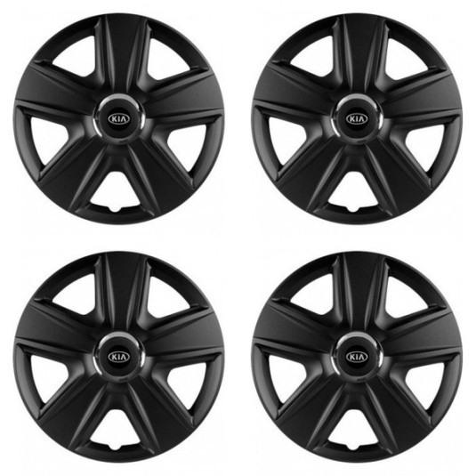 Тапи за Kia (старо лого) 15 ESPRIT RC BLACK