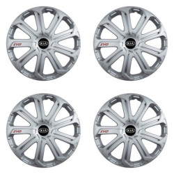 Капачки за Kia (по-старо лого) 16 Evo silver