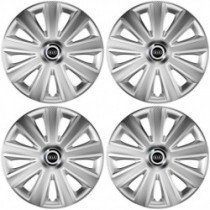 Капачки за Kia (старо лого) 16 Aviator carbon RC 16 silver