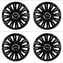 Капаци за Kia (старо лого) 16 ACTIVE RC BLACK