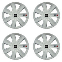 Капачки за Kia (по-старо лого) 17 GTX carbon white