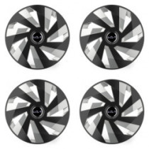 Тасове за Kia (ново лого) 14 Vector RC black and silver
