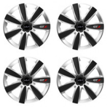 Тасове pre Kia (нови logo) 14 GTX CARBON silver/black