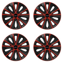Тасове за Kia (ново лого) 14 RAPIDE red and black