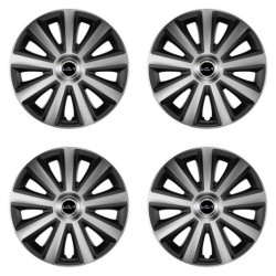 Халки за Kia (ново лого) 16 Aviator carbon silver&black