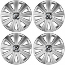 Тасове за Dacia (старо лого) 14 Aviator carbon RC silver