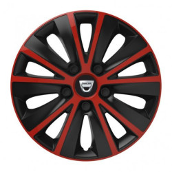 Тасове за Dacia (старо лого) 16 RAPIDE red and black