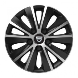 Капаци за Dacia (старо лого) 16 RAPIDE silver and black