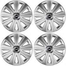 Тасове pre Dacia (нови logo) 15 Aviator carbon silver