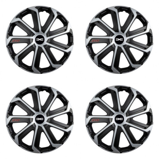Тасове pre Dacia (нови logo) 16 Evo black&silver
