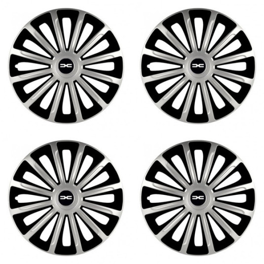 Тасове pre Dacia (нови logo) 16 TREND silver and black