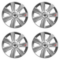Капаци за Peugeot (старо лого) 14 GTX CARBON silver
