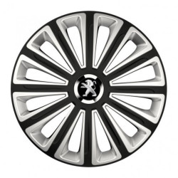 Капачки за Peugeot (по-старо лого) 14 TREND RC двойна цвят
