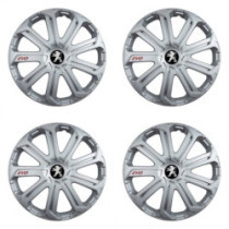 Тасове за Peugeot (старо лого) 15 Evo silver